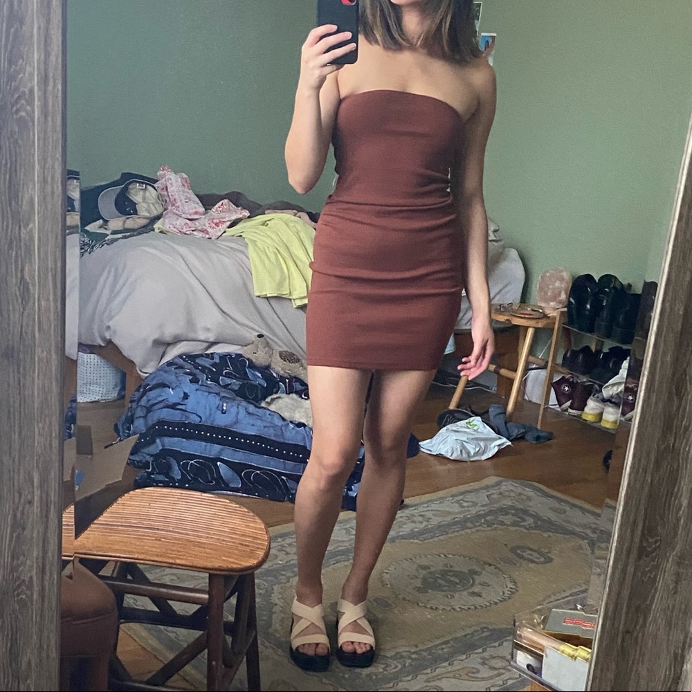Brand new Summi Summi Strapless Mini Dress